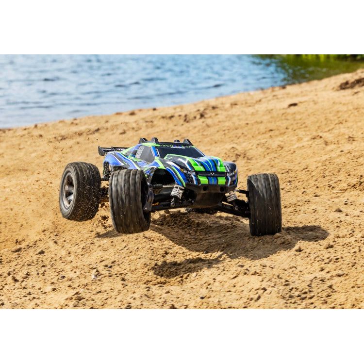 Traxxas Rustler 4x4 VXL 1/10 RTR TQi TSM HD Green w/o Battery & Charger