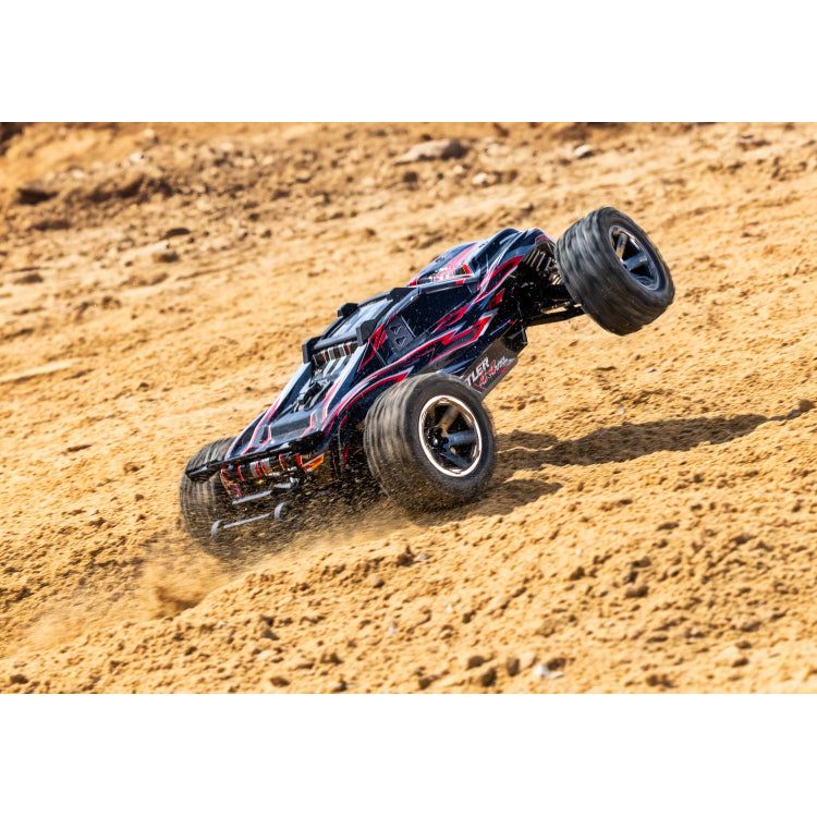 Traxxas Rustler 4x4 VXL 1/10 RTR TQi TSM HD Red w/o Battery & Charger