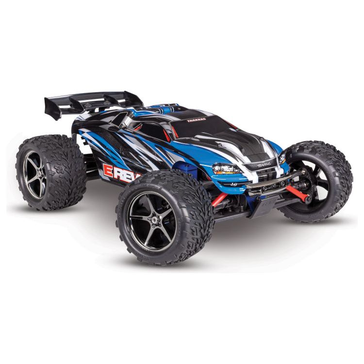 TRAXXAS E-Revo 1/16 4WD RTR TQ Blue USB-C With Batt/ Charger