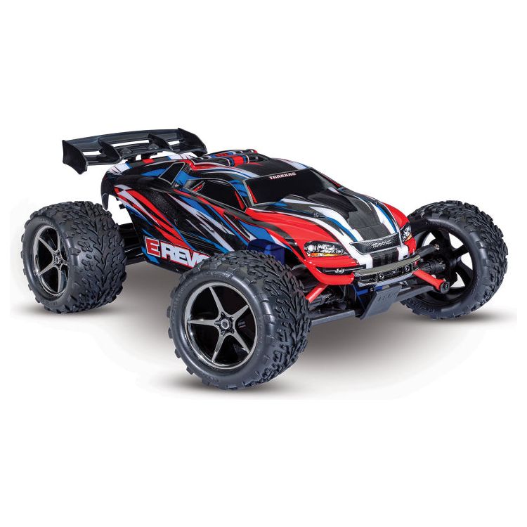 TRAXXAS E-Revo 1/16 4WD RTR TQ + Rafhlaða & USB-C Hleðslutæki