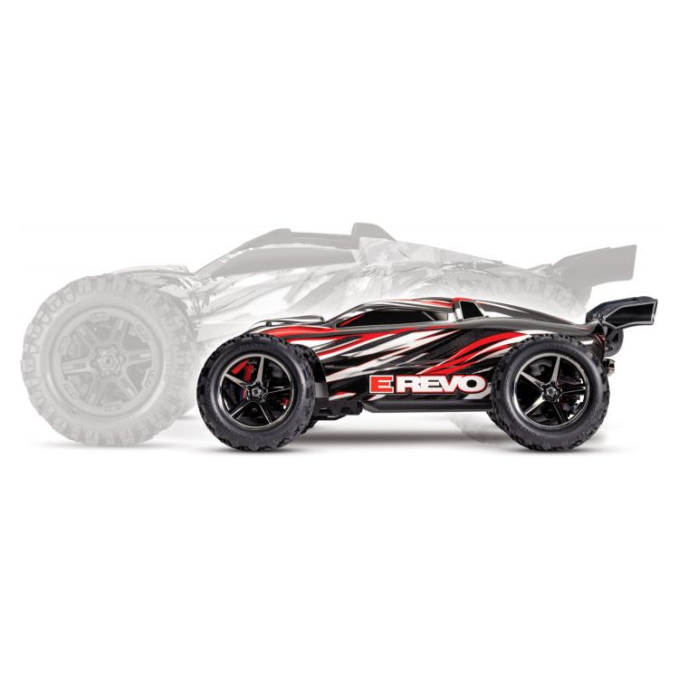 TRAXXAS E-Revo 1/16 4WD RTR TQ RED USB-C With Batt/ Charger