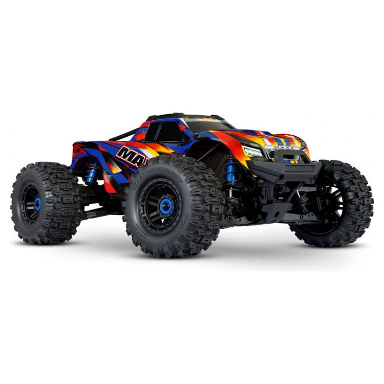 TRAXXAS MAXX with WideMAXX 4x4 1/10 RTR TQi TSM Yellow