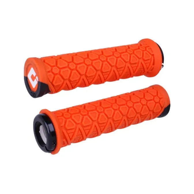 ODI VANQUISH LOCK-ON GRIPS (135MM) - Orange