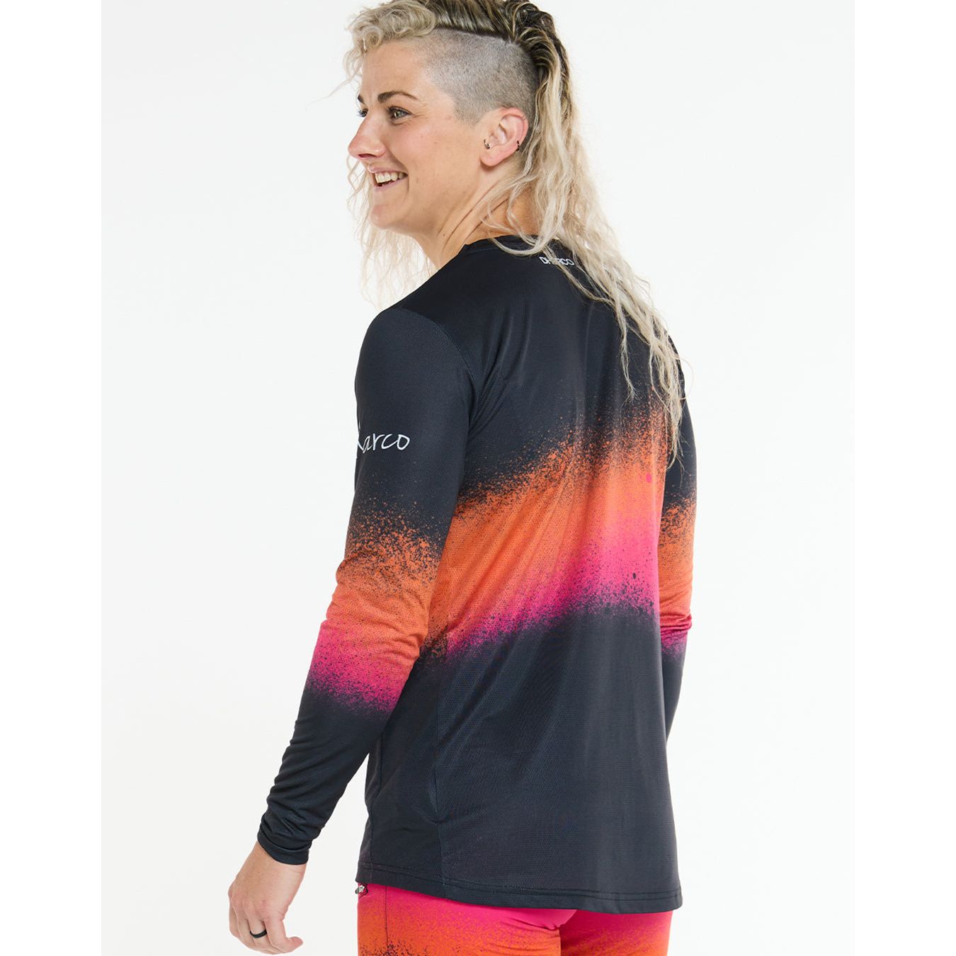Dharco Women Race Jersey - Black Snake