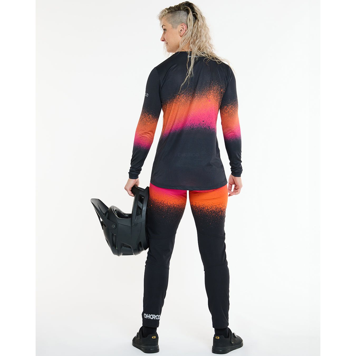Dharco Women Race Jersey - Black Snake