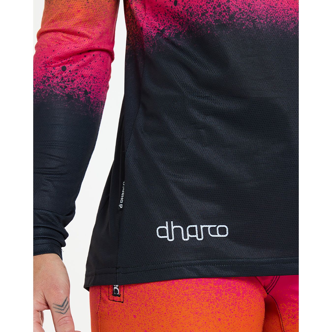 Dharco Women Race Jersey - Black Snake