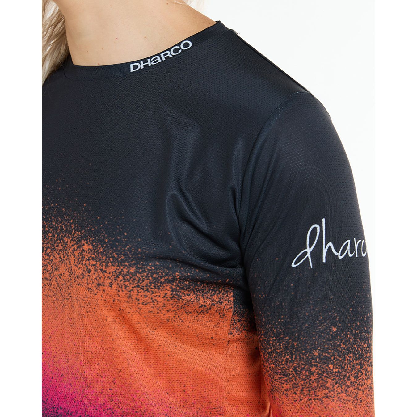 Dharco Women Race Jersey - Black Snake