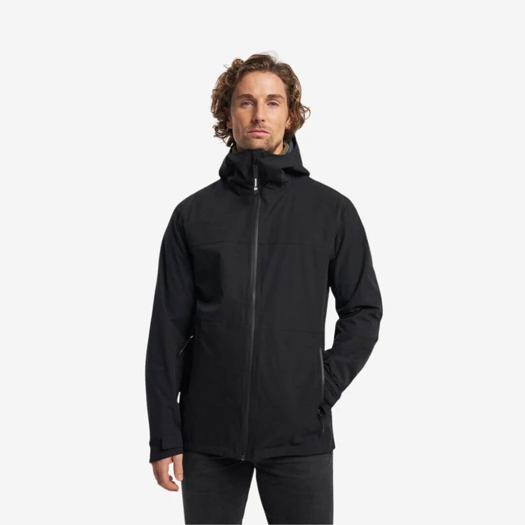 DEW POINT SHELL JACKET - BLACK