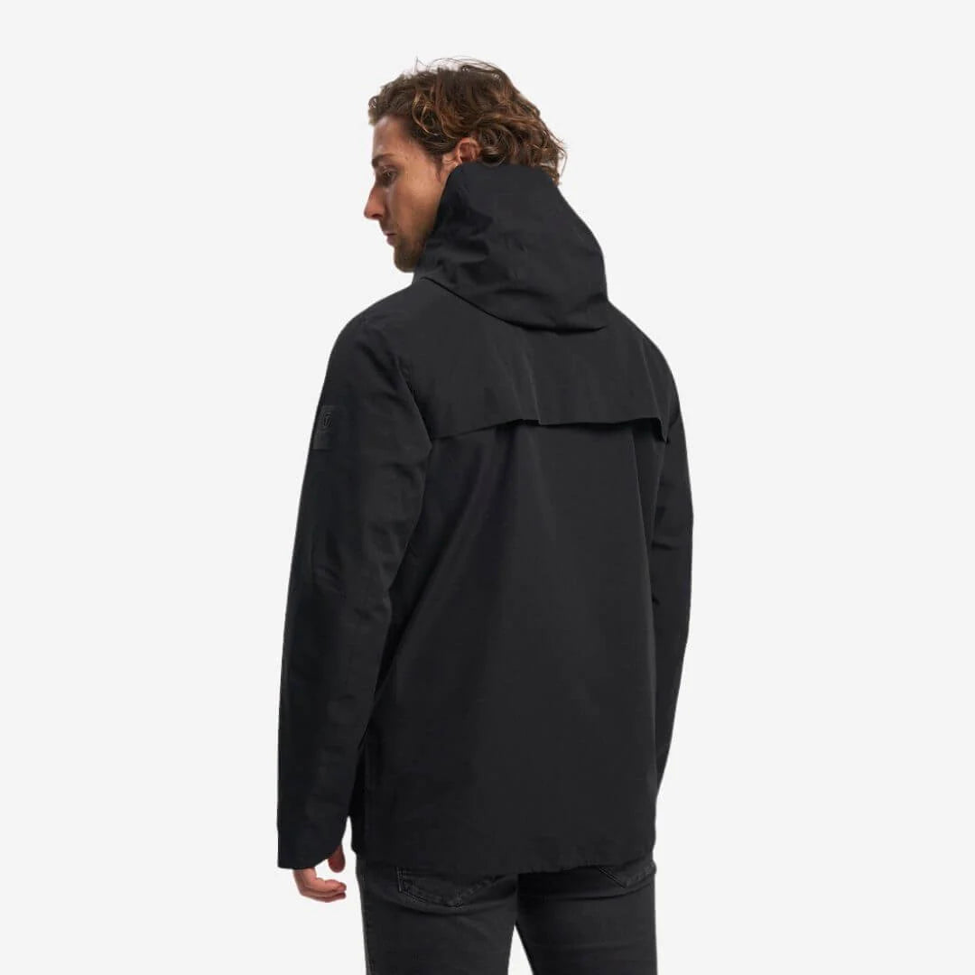 DEW POINT SHELL JACKET - BLACK