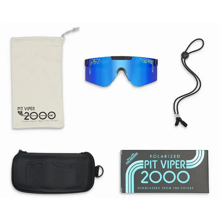 Pit Viper The Hail Sagan Polarized 2000s - Hobby & Sport