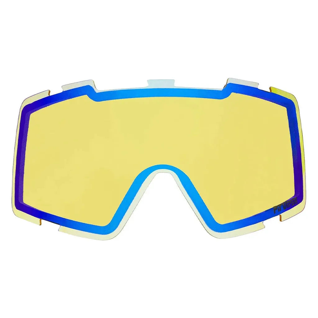 Pit Viper French Fry Goggle Lens - Yellow Snow