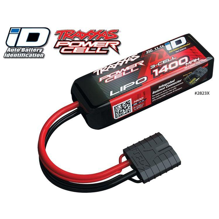 TRAXXAS Li-Po Battery 3S 11,1V 1400mAh 25C iD-connector - Krakkasport.is