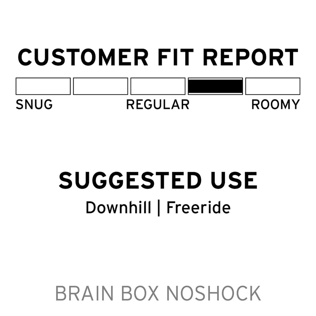 SHRED BRAIN BOX NOSHOCK - Black