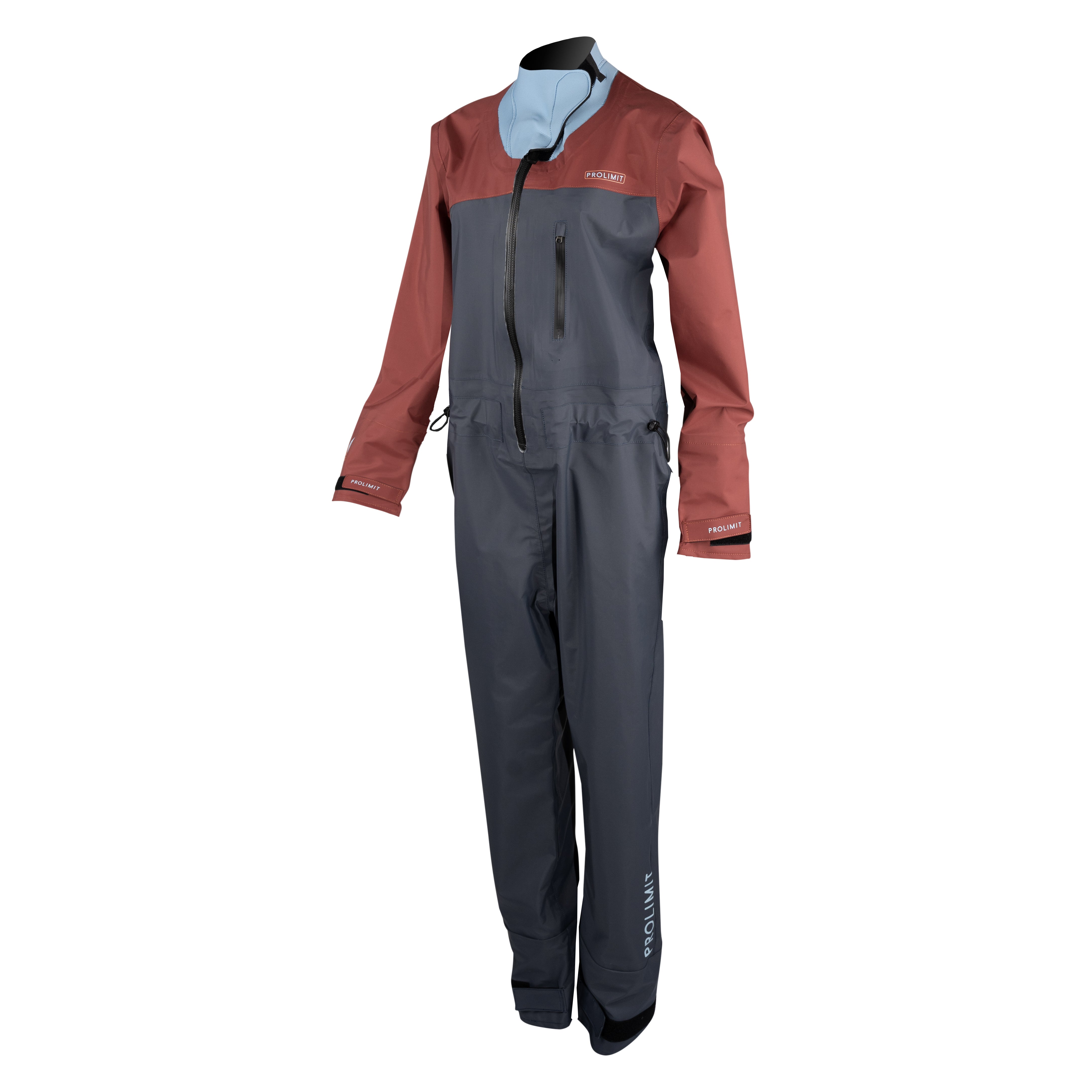 Prolimit Nordic SUP Drysuit Pure Girl - Steel Blue/Burgundy