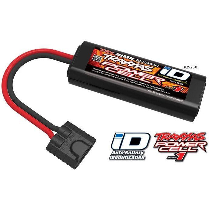 Traxxas NiMH rafhlaða 7,2V 1200mAh (2/3A) iD-connector - Krakkasport.is