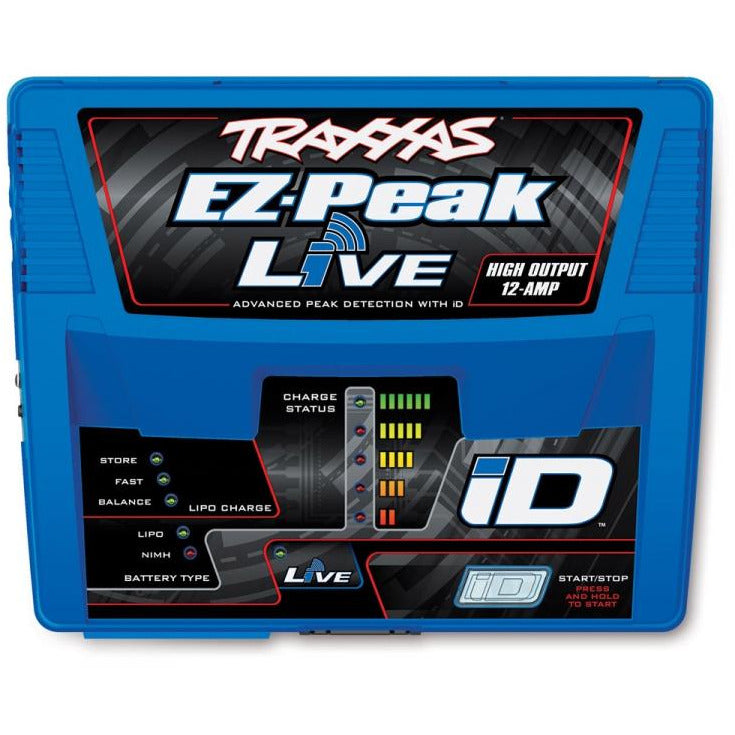 TRAXXAS EZ-Peak Live 12A NiMH/LiPo Charger Auto ID - Krakkasport.is