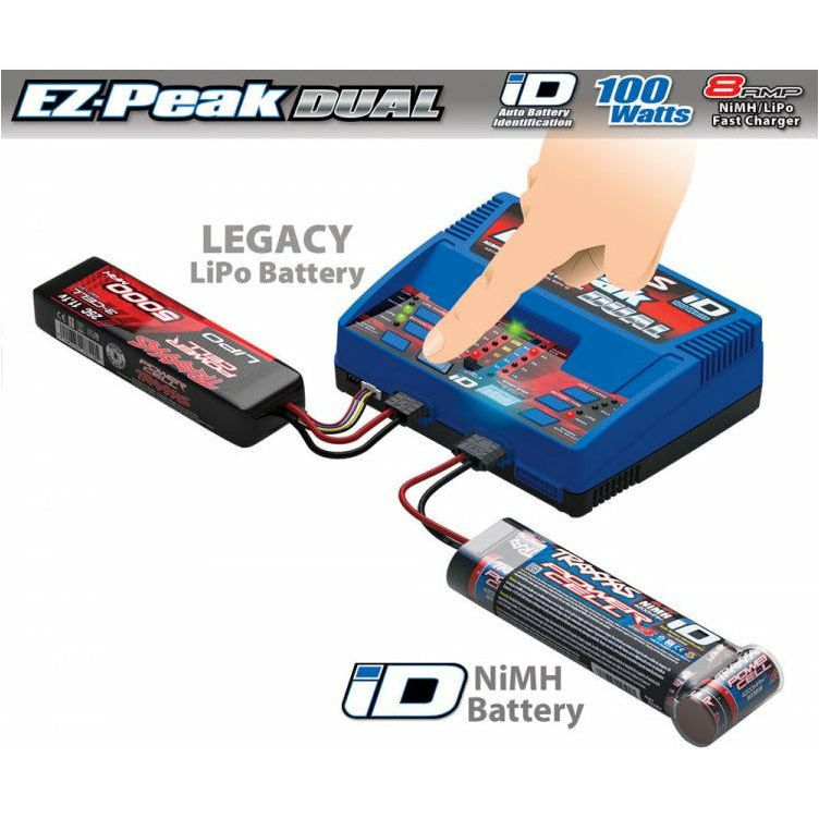 TRAXXAS EZ-Peak Dual 8A NiMH/LiPo Charger Auto ID