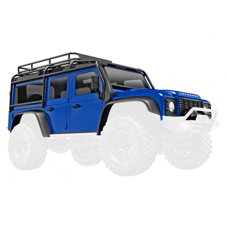 Traxxas Body TRX-4M Land Rover Defender Blue Complete