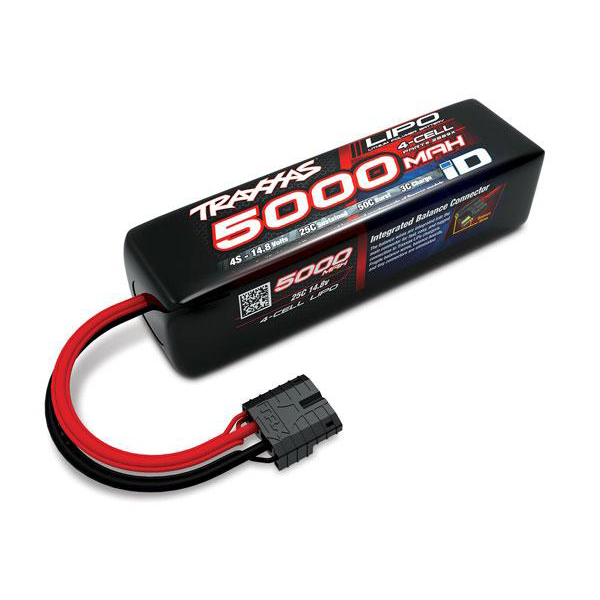 TRAXXAS Li-Po Battery 4S 14,8V 5000mAh 25C iD-Connector - Krakkasport.is