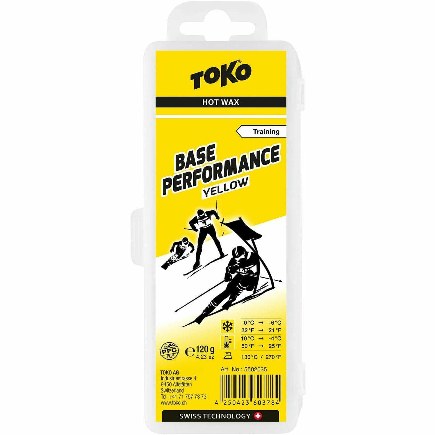 ToKo Base Performance Hot Wax yellow