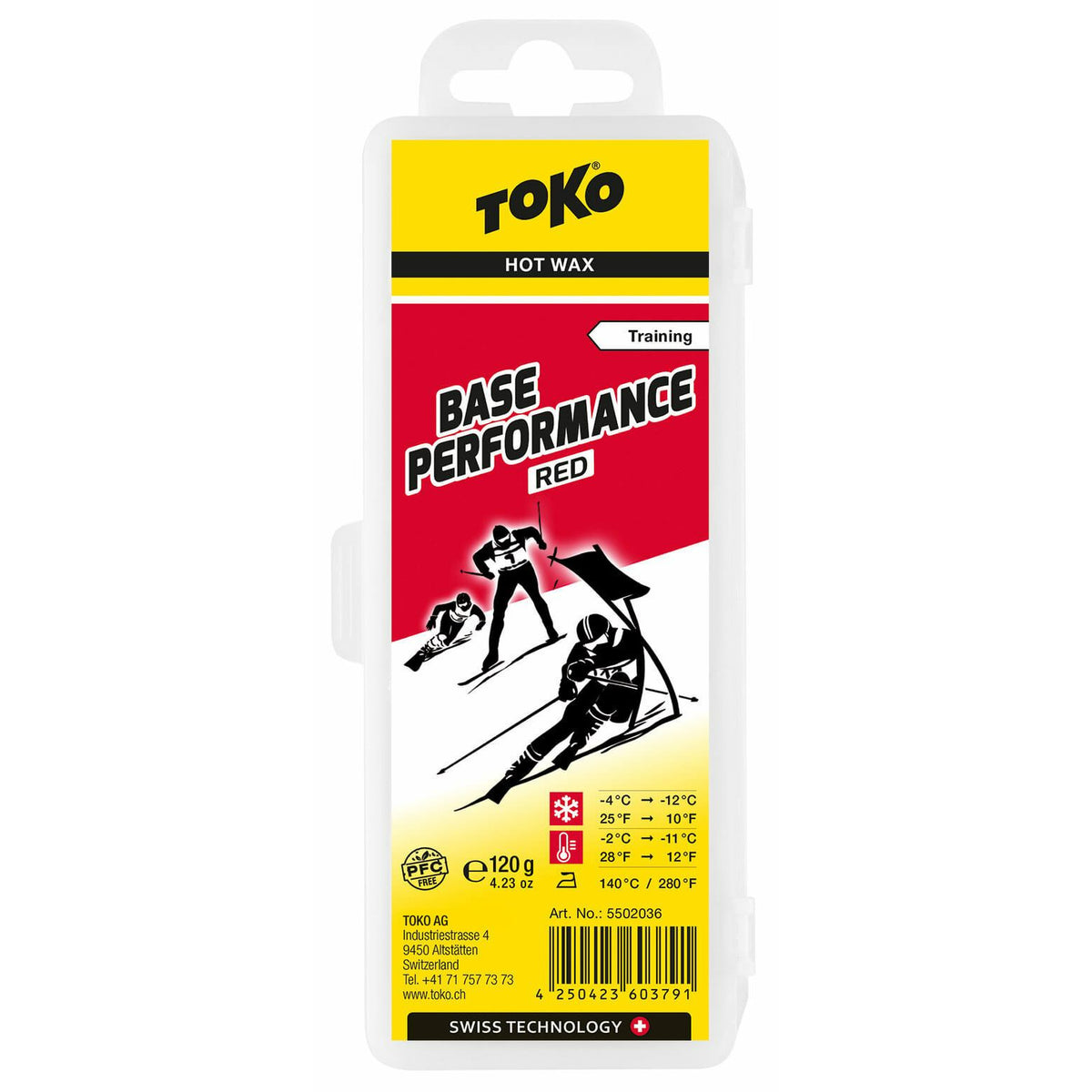 ToKo Base Performance Hot Wax red