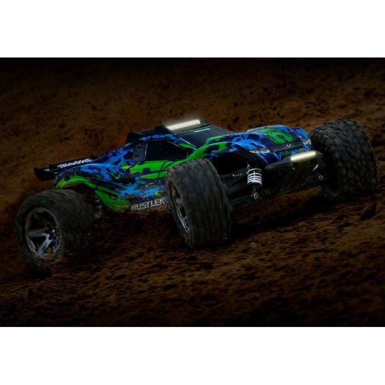 TRAXXAS LED Light Front & Roof Skid Set Complete Rustler 4x4