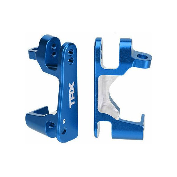 TRAXXAS Caster Blocks Alu Blue L+R (2)