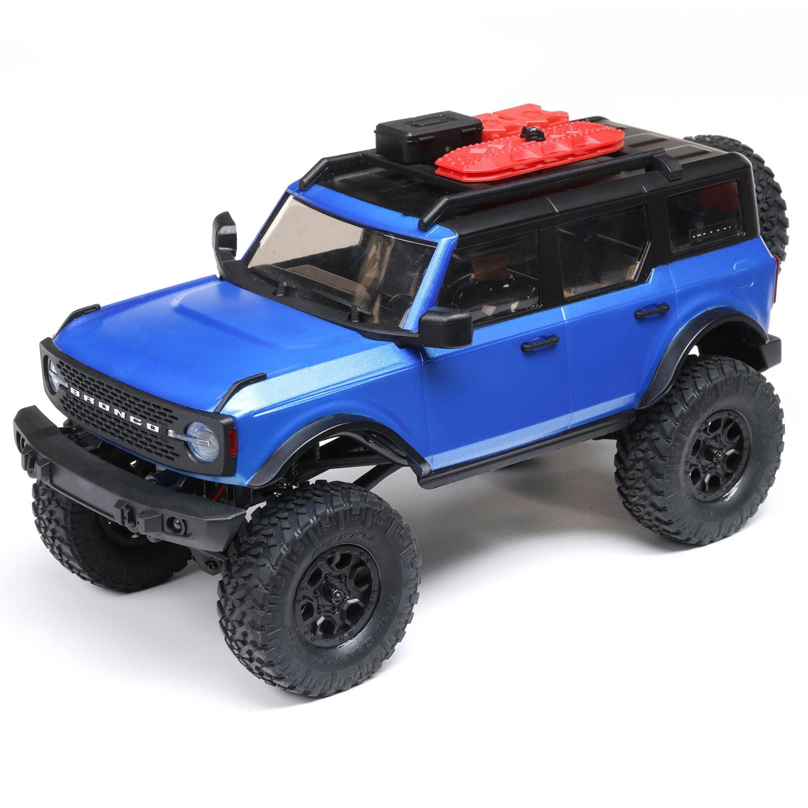 Axial 1/24 SCX24 2021 Ford Bronco 4WD Truck Brushed RTR - Blár