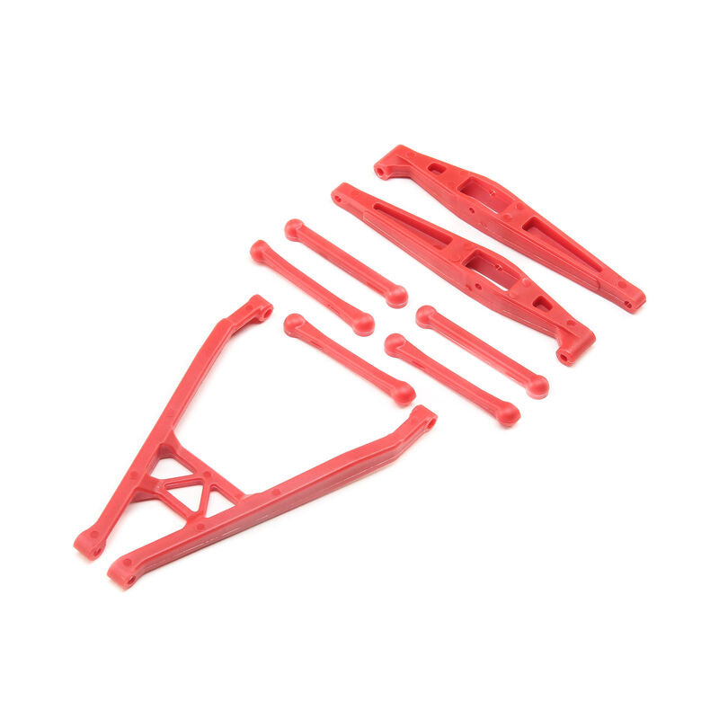 Rear Axle Link Set, Red: Yeti Jr