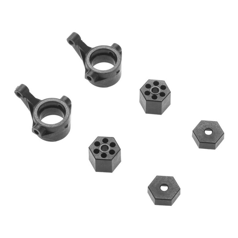 AXIAL Steering Knuckle Set: Yeti Jr