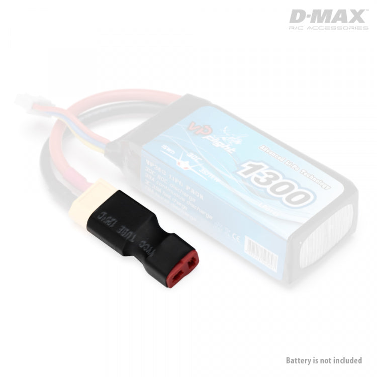 D-MAX Connector Adapter XT60 (male) - T-Plug (female)