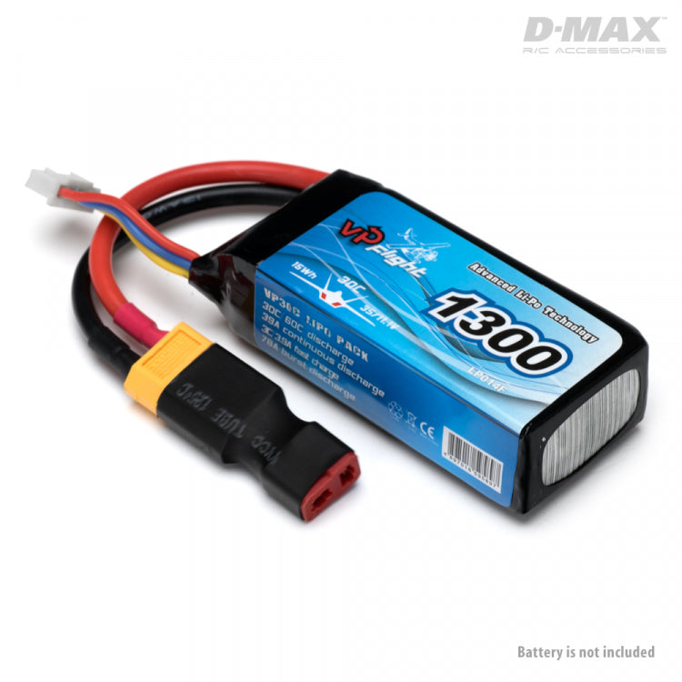 D-MAX Connector Adapter XT60 (male) - T-Plug (female)