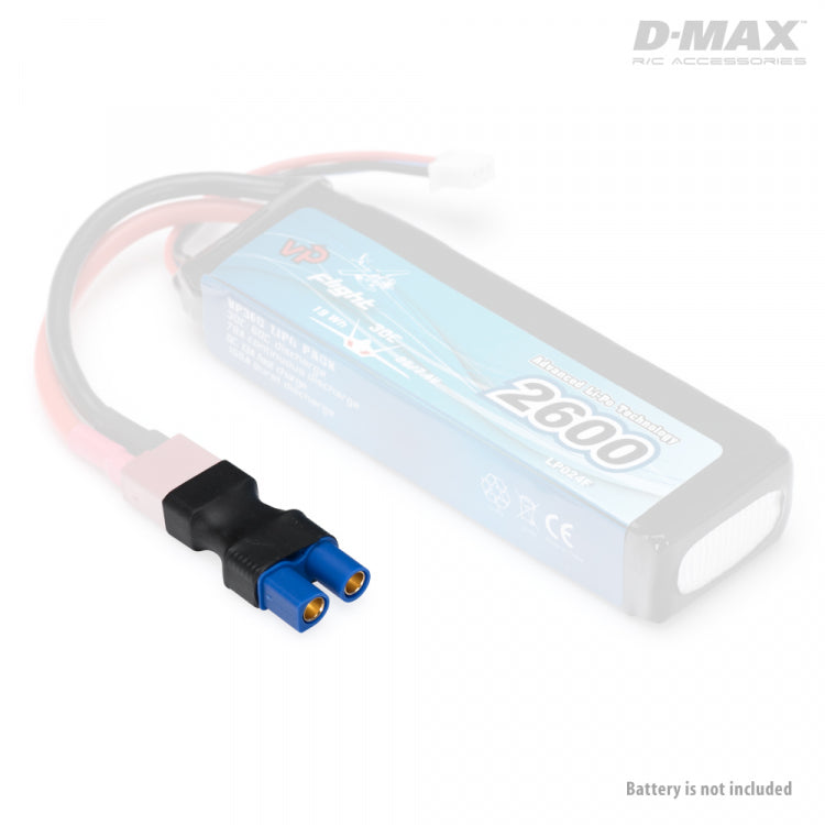 D-MAX Connector Adapter T-Plug (male) - EC3 (female) - Krakkasport.is