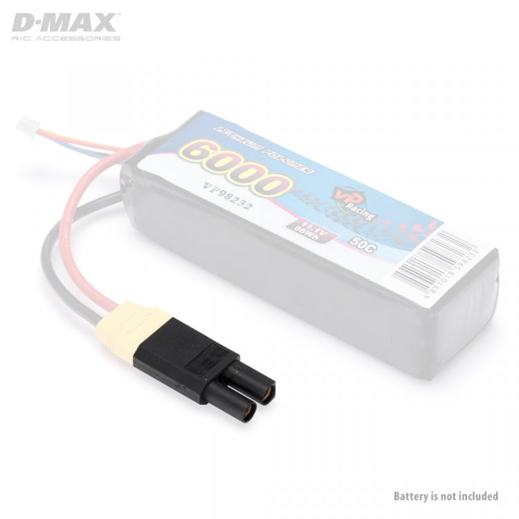 D-MAX Connector Adapter XT90 (male) - EC5 (female)