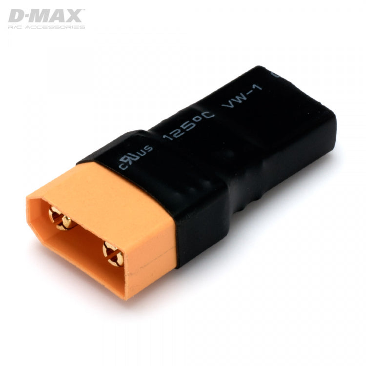 D-MAX Connector Adapter XT90 (male) - TRX (female)