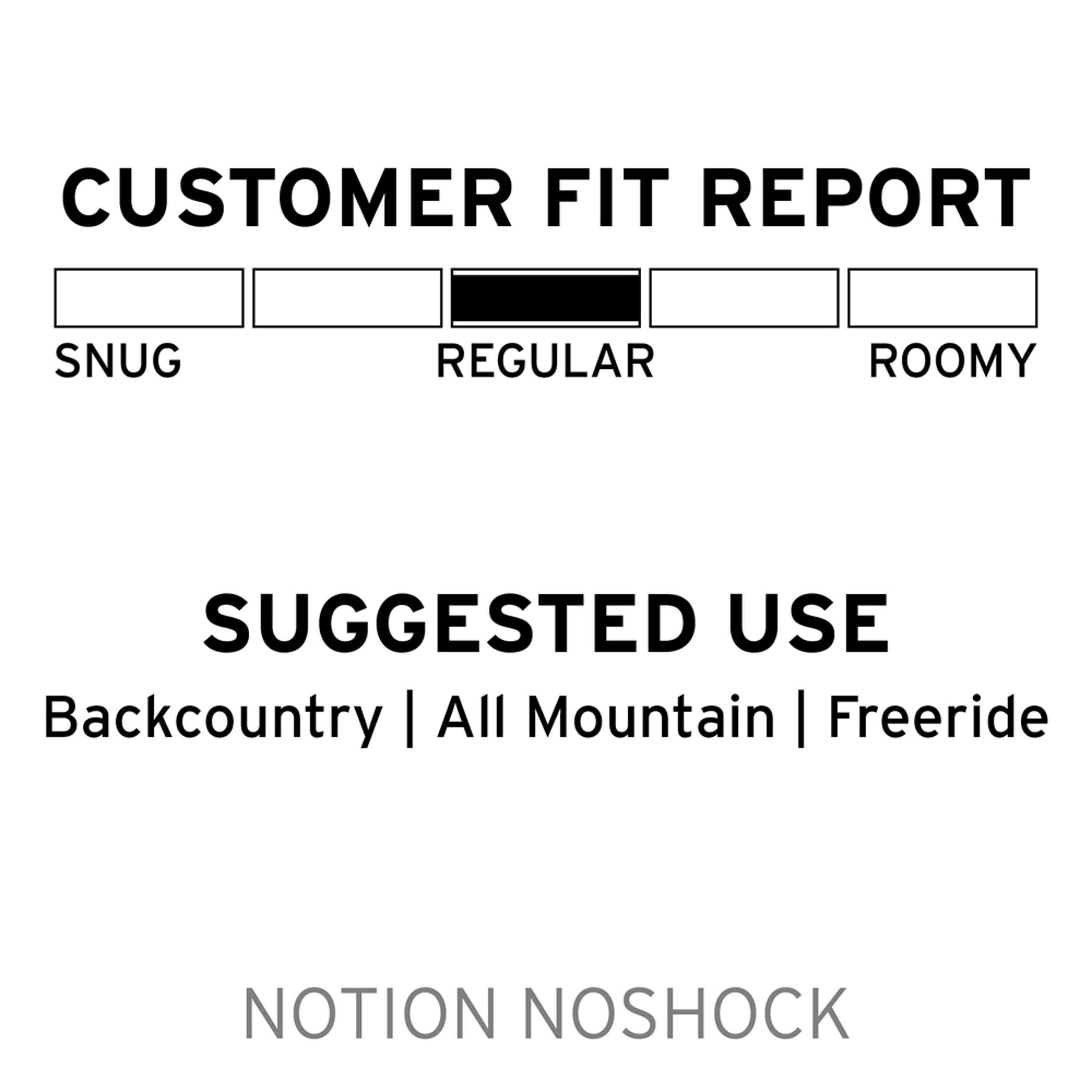 SHRED NOTION NOSHOCK - BLACK