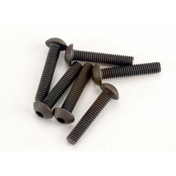 TRAXXAS Screws M3x15 Button-head Hex Socket (6) - Krakkasport.is