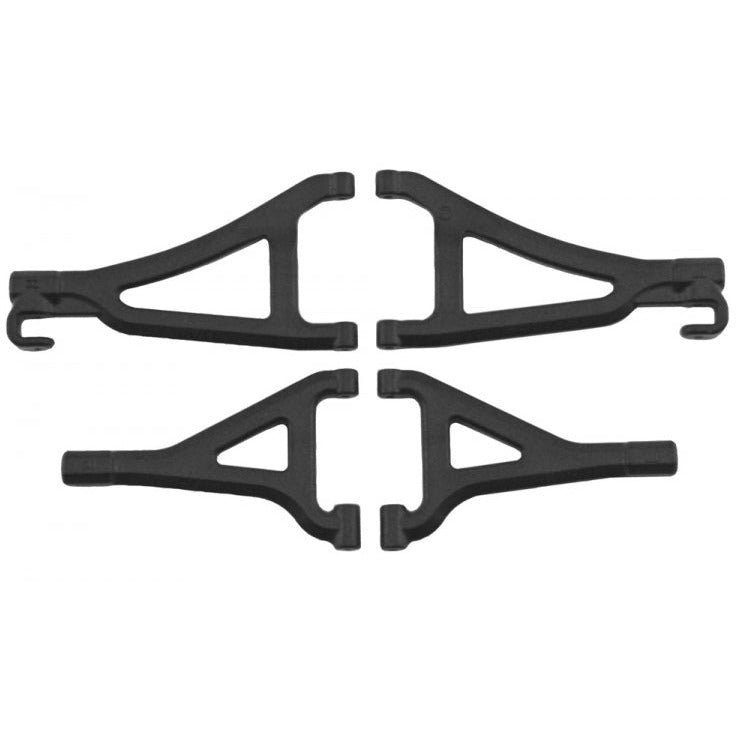 Suspension Arms Front Black (2+2) 1/16 E-Revo