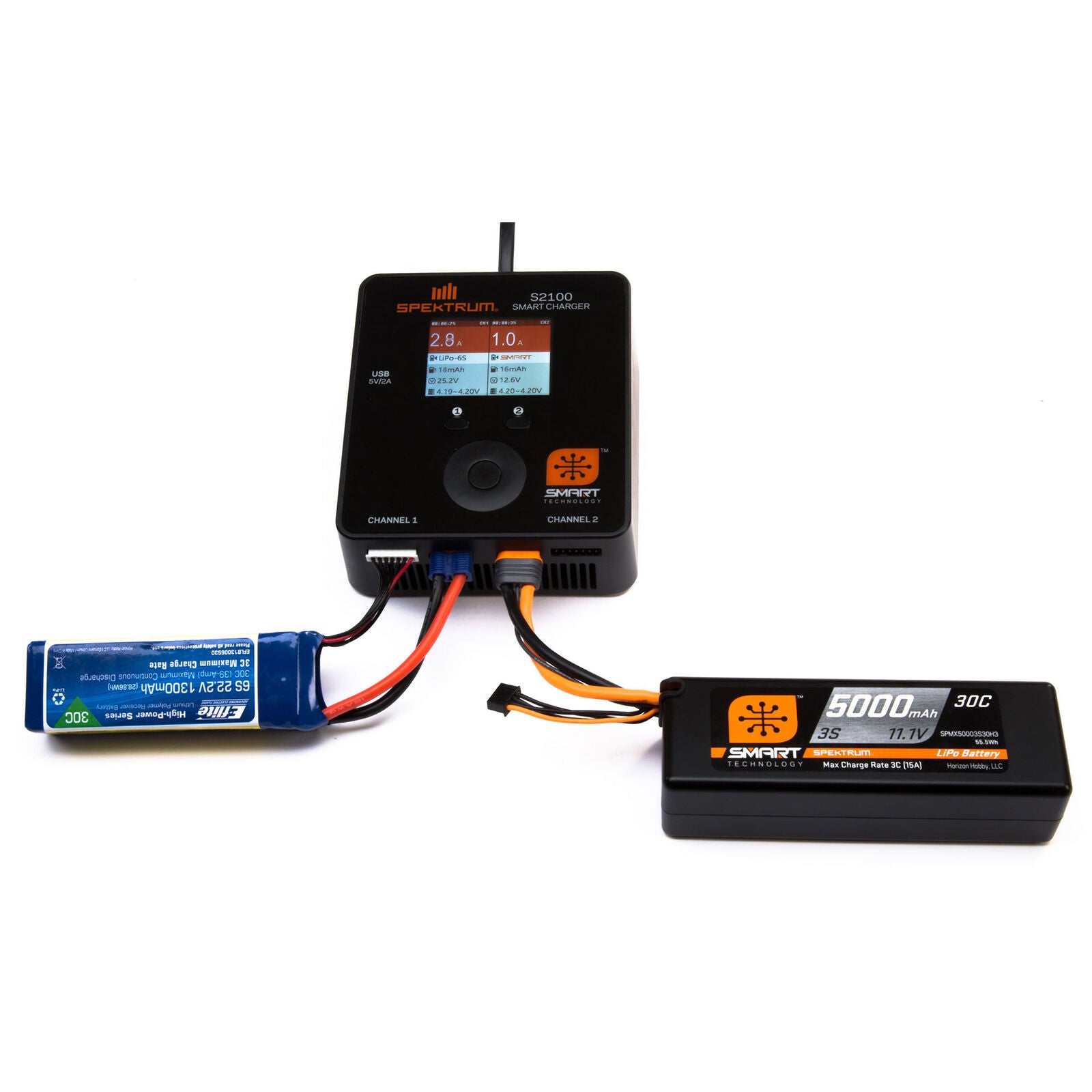 Spektrum 11.1V 2200mAh 3S 30C Smart LiPo Battery: IC3