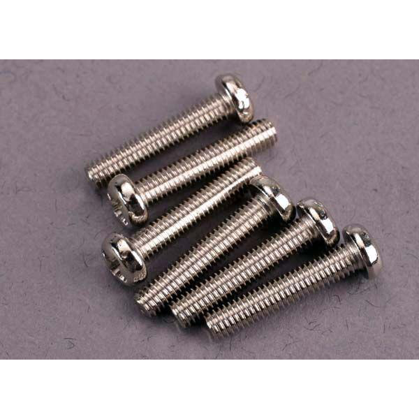 TRAXXAS Screws M3x15mm Roundhead (6) - Krakkasport.is