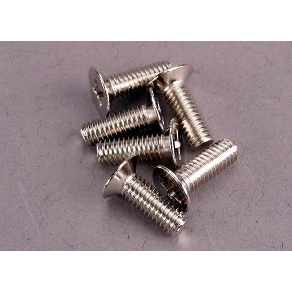 TRAXXAS Screws M4x12mm Countersunk (6) - Krakkasport.is