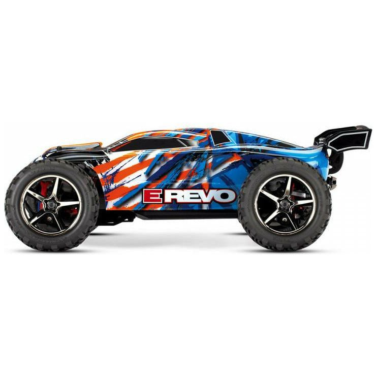 TRAXXAS E - Revo 1/16 4WD - APPELSÍNUGULUR - Krakkasport.is