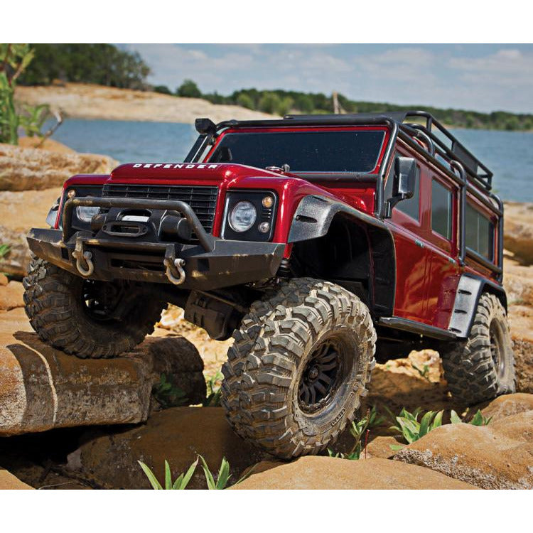 TRAXXAS TRX-4 1/10 scale & trail crawler Land Rover Defender RTR - Krakkasport.is