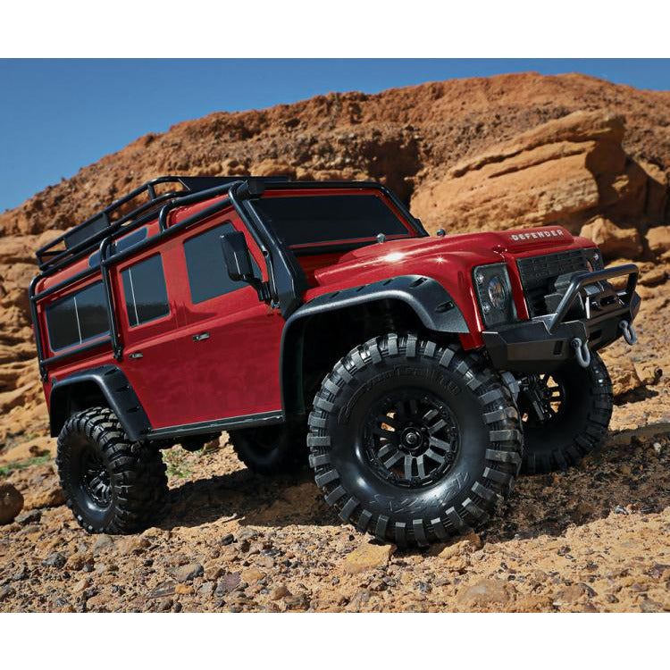 TRAXXAS TRX-4 1/10 scale & trail crawler Land Rover Defender RTR - Krakkasport.is