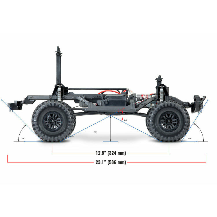 TRAXXAS TRX-4 Land Rover Defender - Rauður