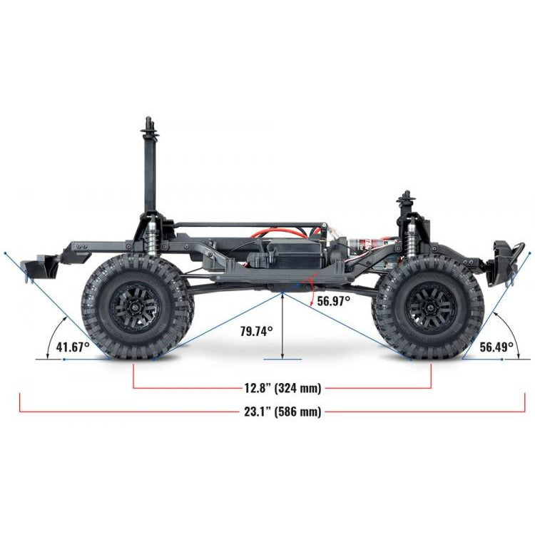 TRAXXAS TRX-4 1/10 scale & trail crawler Land Rover Defender RTR - Krakkasport.is