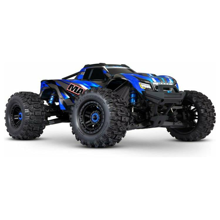 TRAXXAS MAXX with WideMAXX 4x4 1/10 RTR TQi TSM Blue