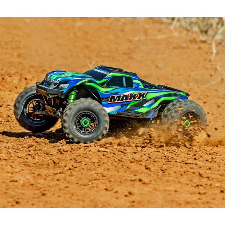 TRAXXAS MAXX with WideMAXX 4x4 1/10 RTR TQi TSM Green