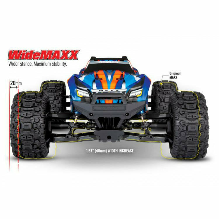 TRAXXAS MAXX with WideMAXX 4x4 1/10 RTR TQi TSM Green