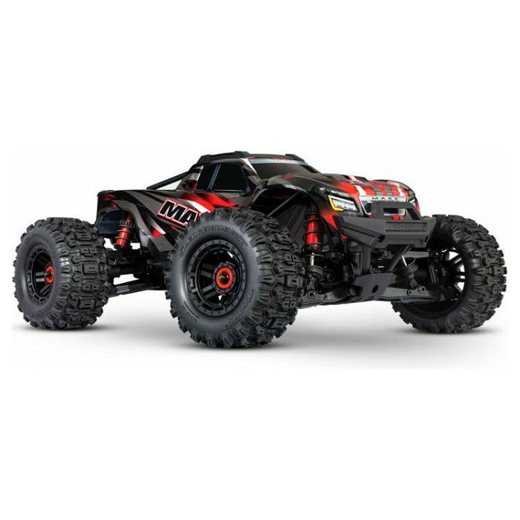 TRAXXAS MAXX with WideMAXX 4x4 1/10 RTR TQi TSM Red